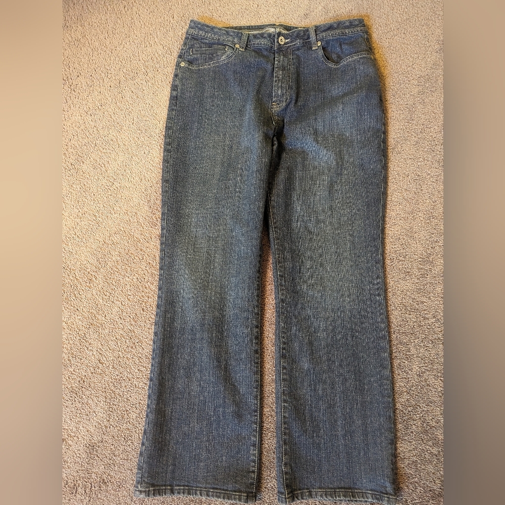 Chicos signature platinum jeans  waist 38"